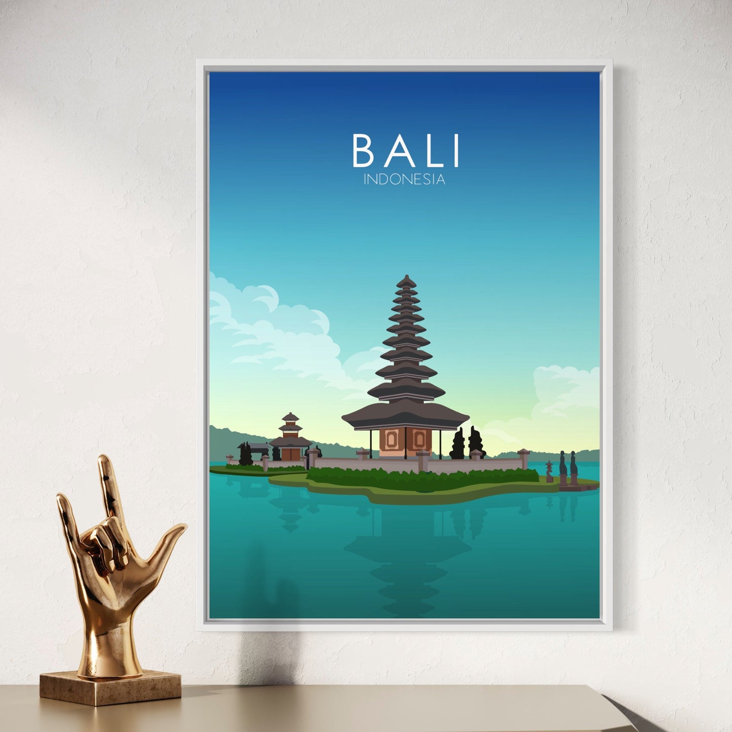 Bali Poster | Bali Wall Art | Bali Daytime Print