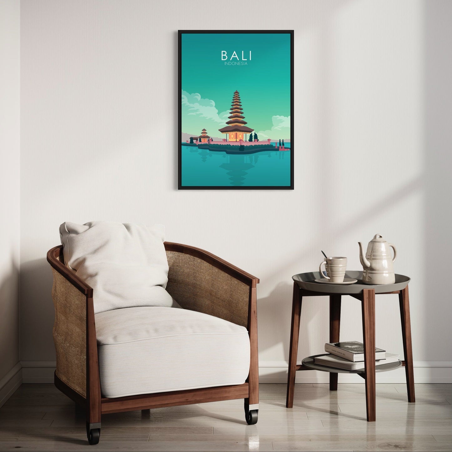 Bali Poster | Bali Wall Art | Bali Pastel Print