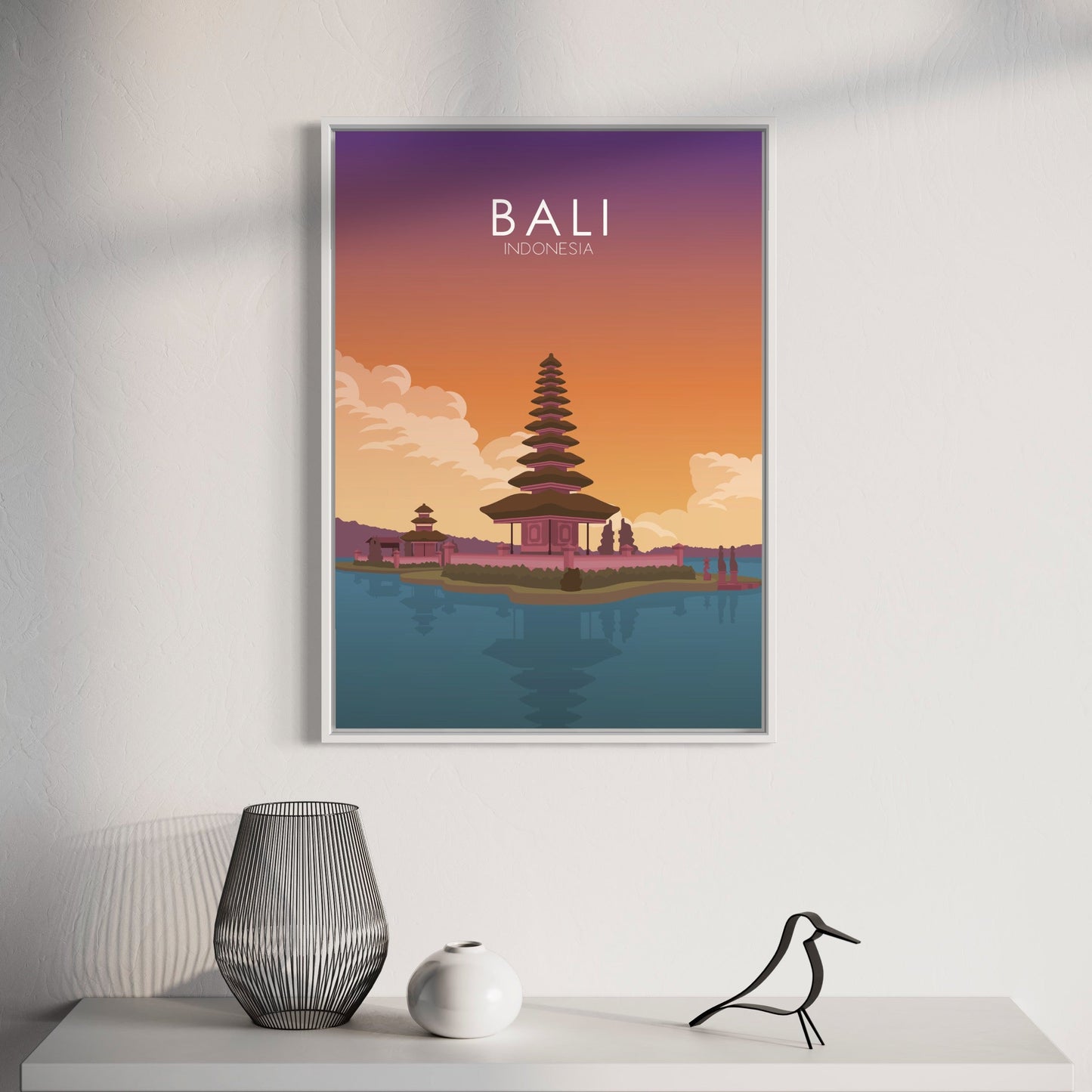 Bali Poster | Bali Wall Art | Bali Sunset Print