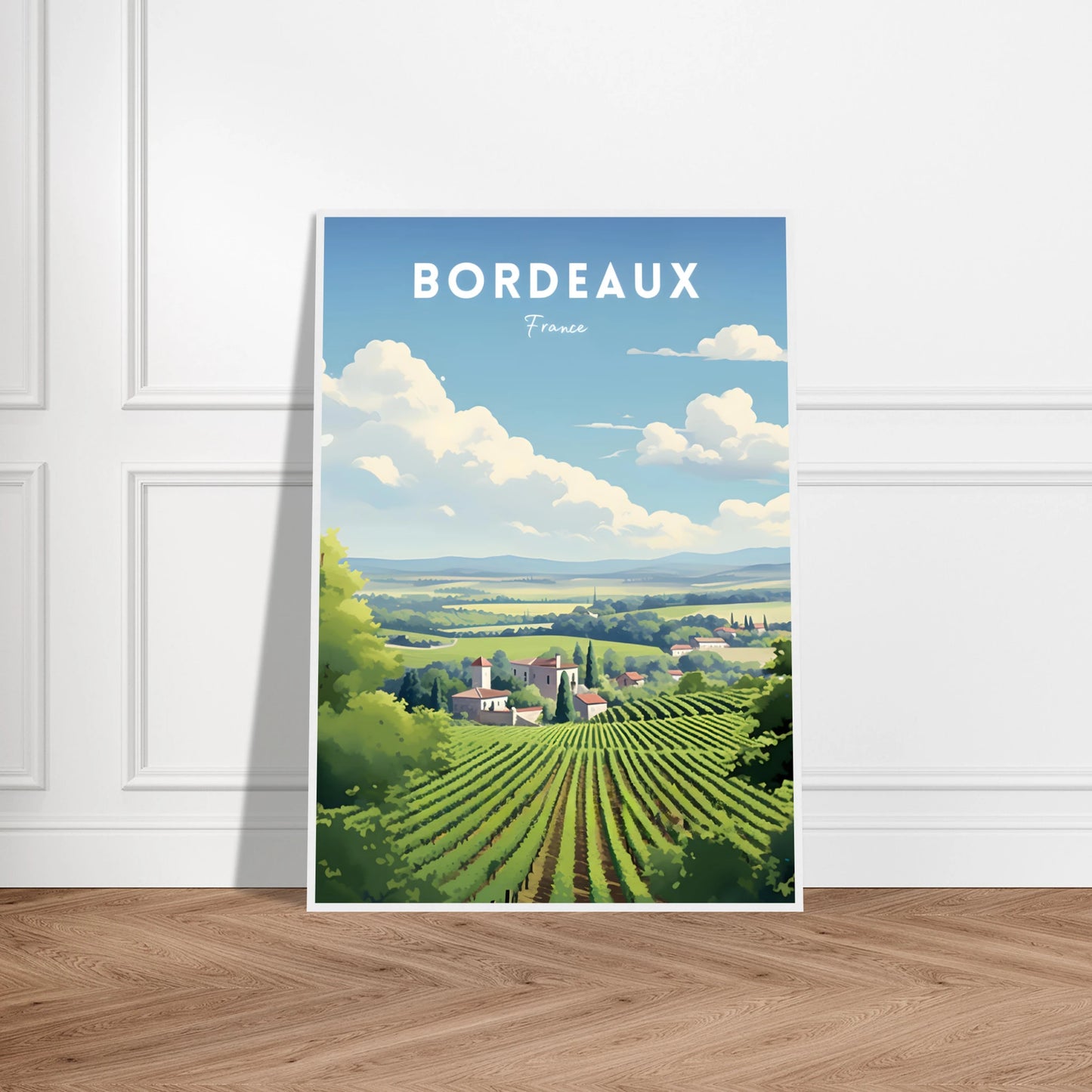 Bordeaux Poster Mockup