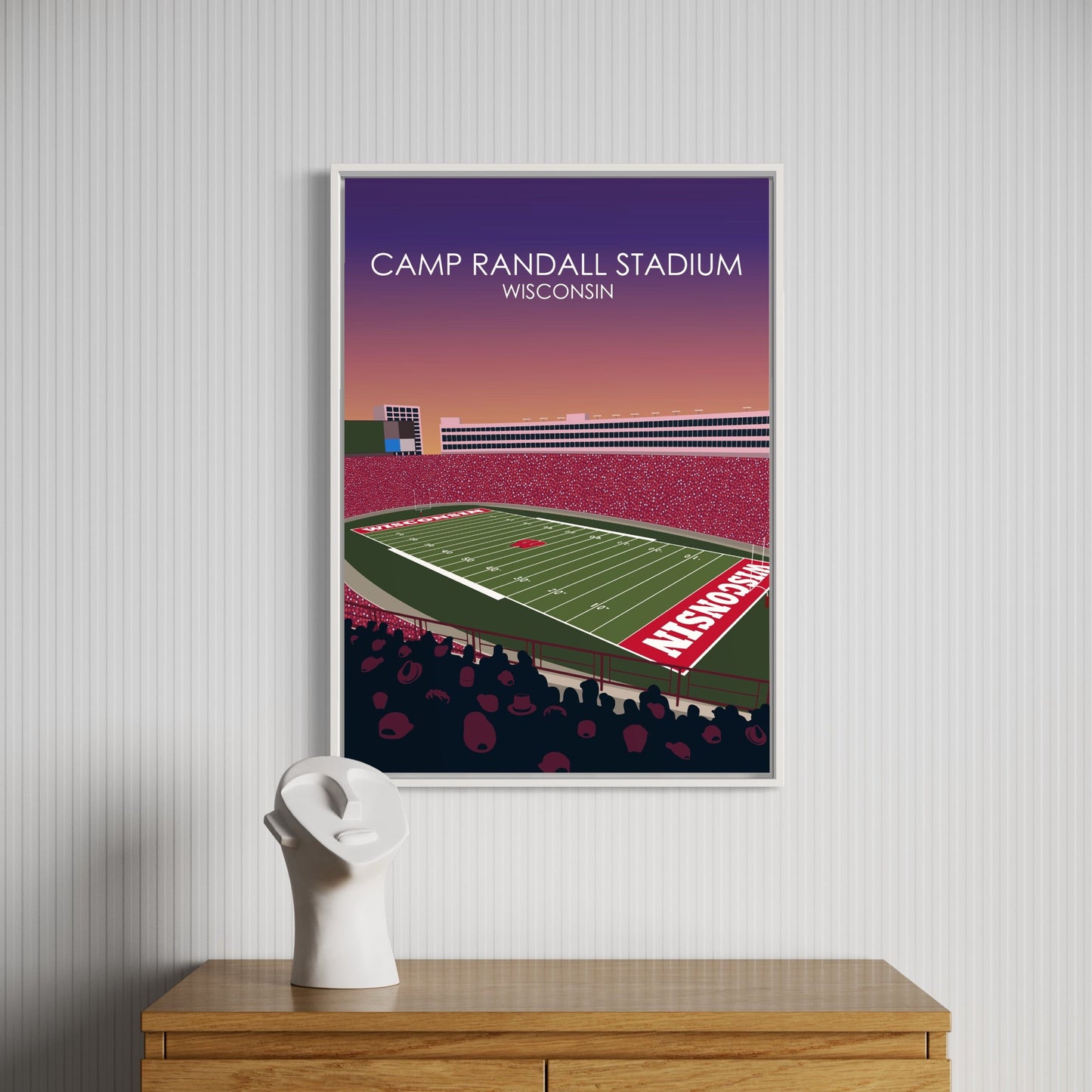 Camp Randall Stadium Print | University of Wisconsin Badgers College Football Stadium Print