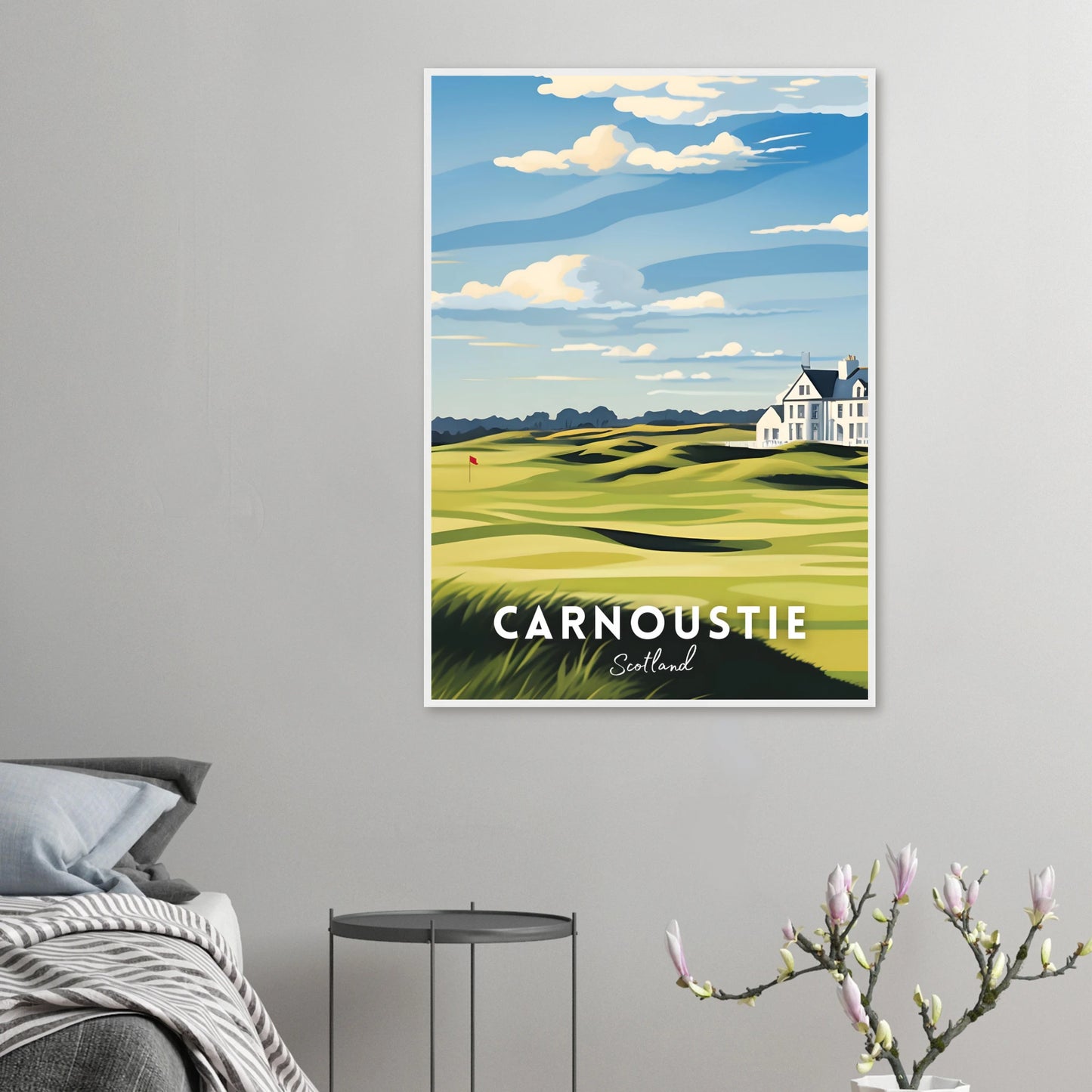 Carnoustie Golf Course Poster