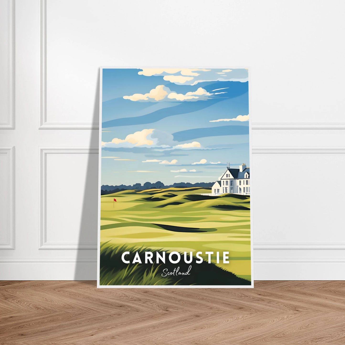 Carnoustie Golf Poster