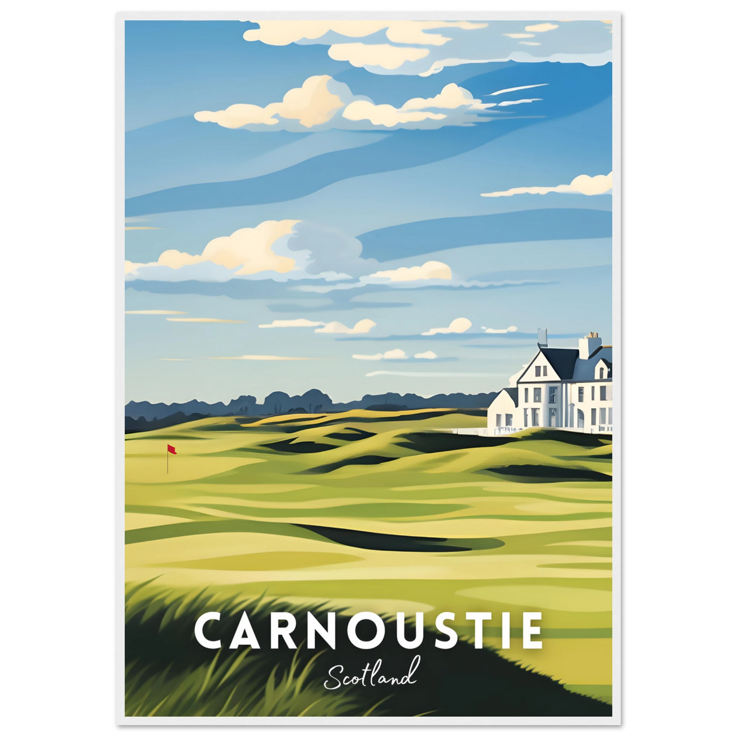 Carnoustie Poster