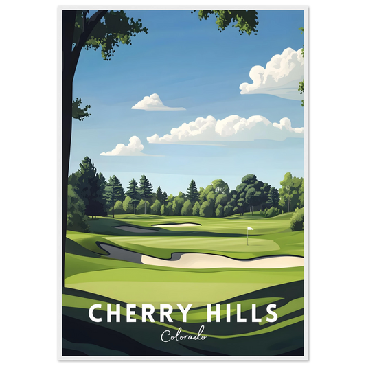 Cherry Hills Golf Poster