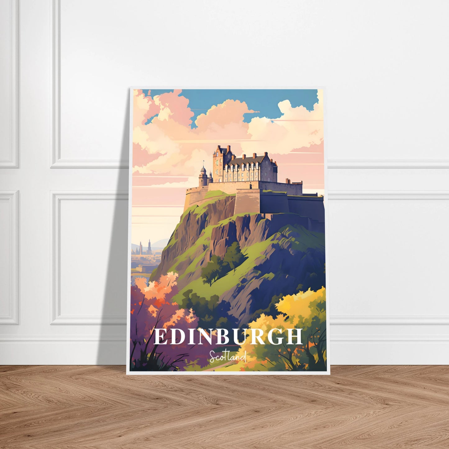Edinburgh Poster Mockup