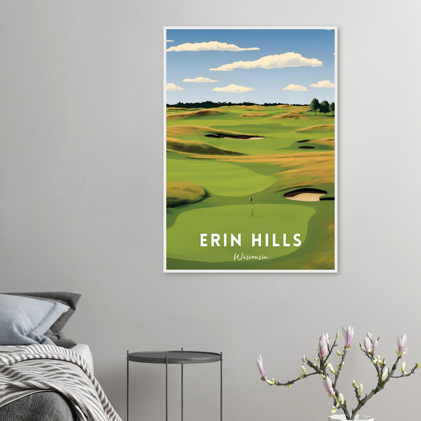 Erin Hills Golf Course Poster