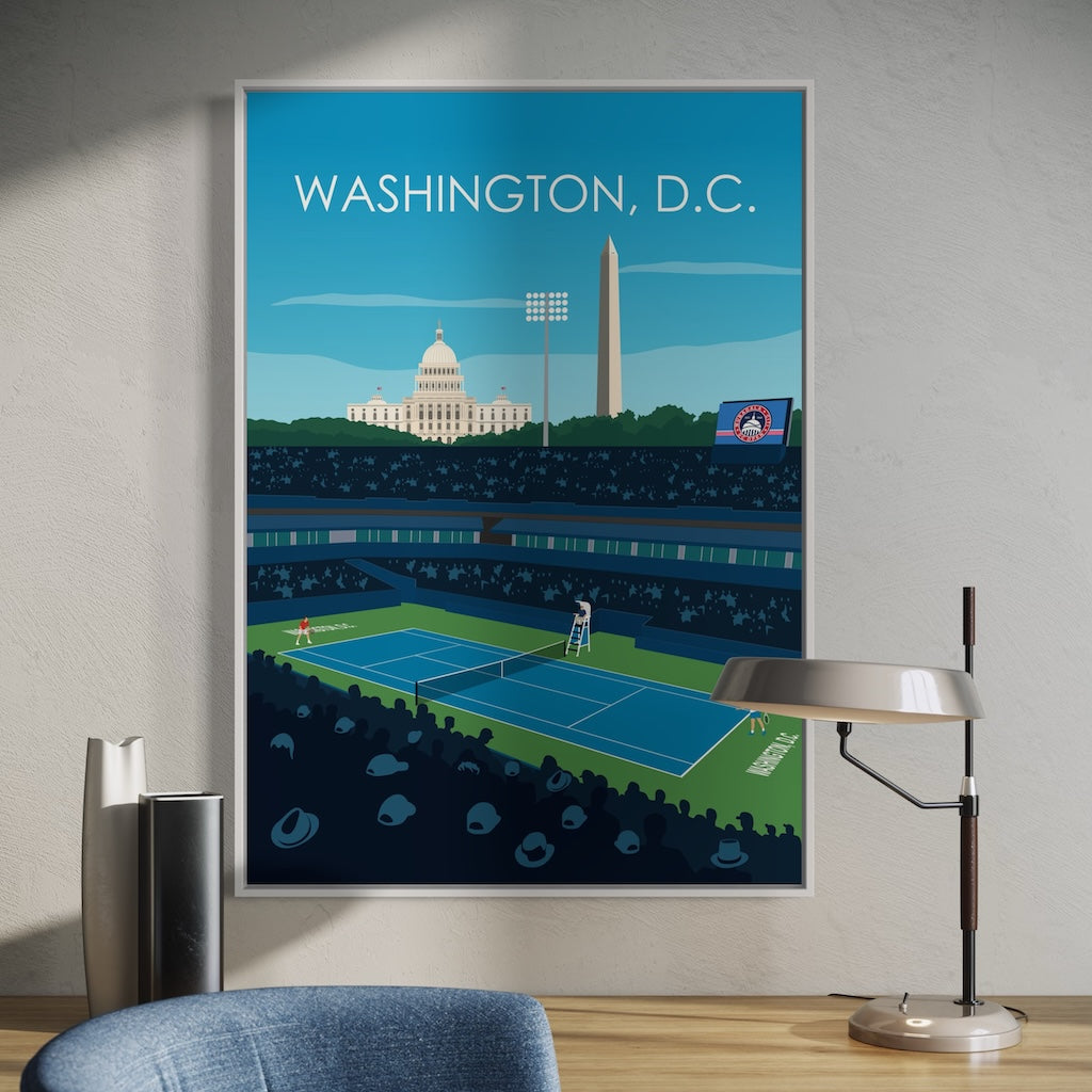Washington, D.C. Tennis ATP/WTA Poster | CITI Open Print
