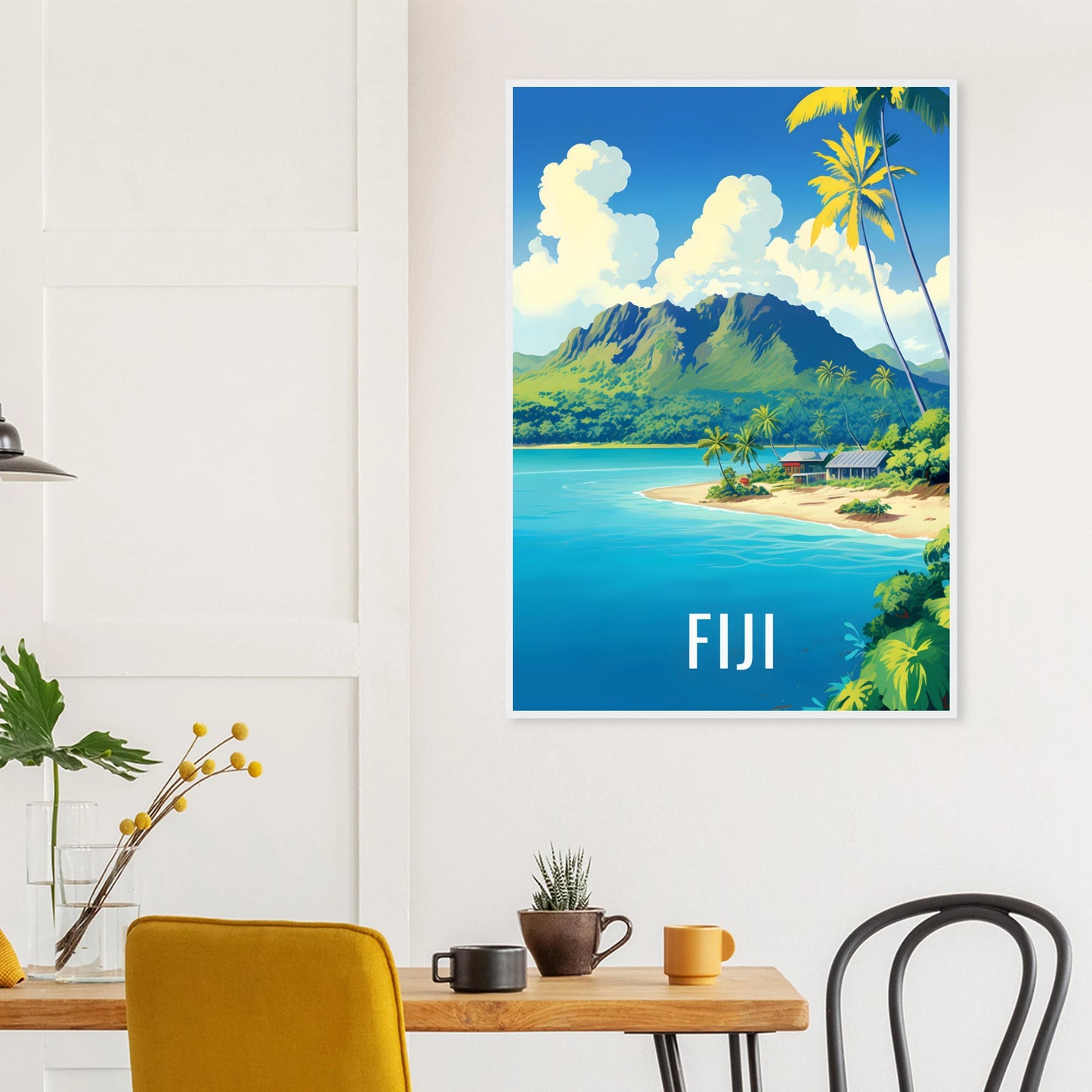 Fiji Travel Poster New