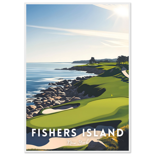 Fishers Island Poster