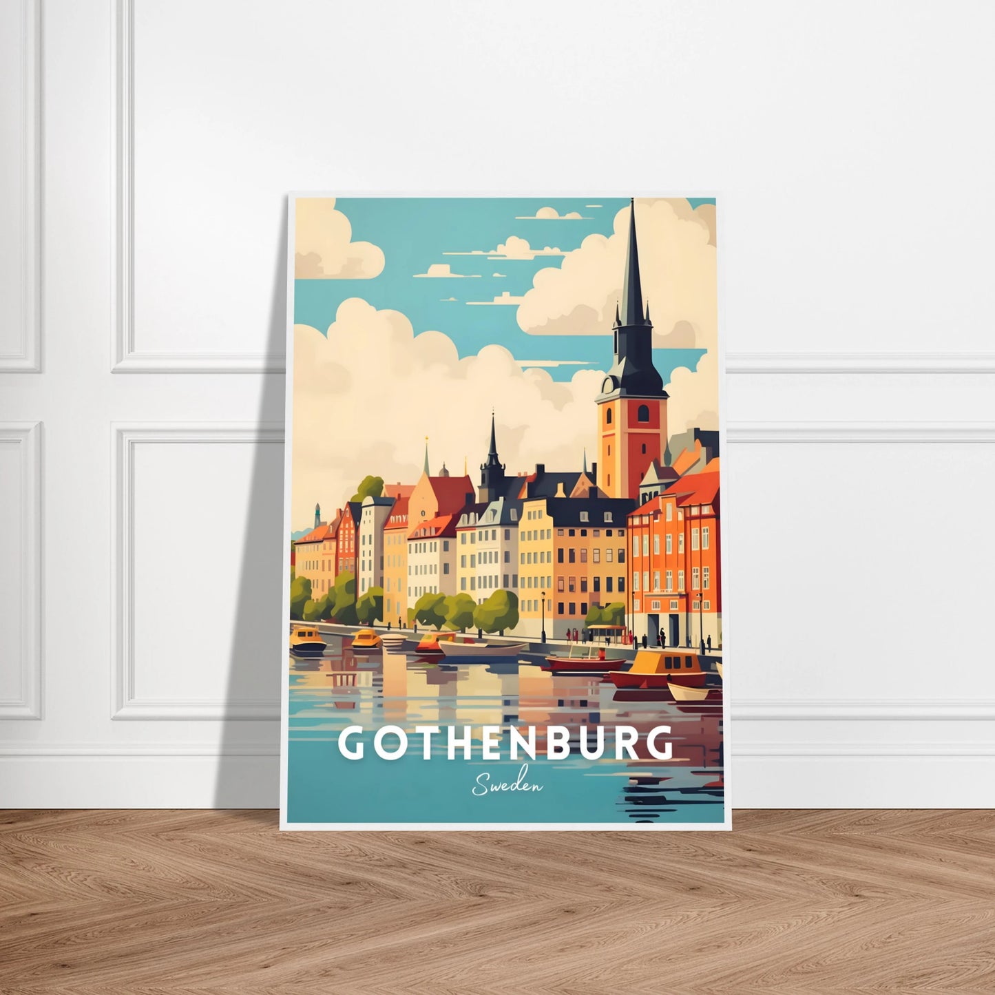 Gothenburg Poster Mockup