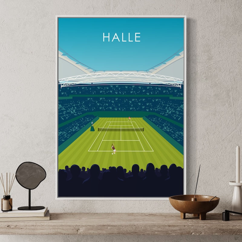 Halle ATP 500 Tennis Poster | Halle ATP 500 Tennis Print