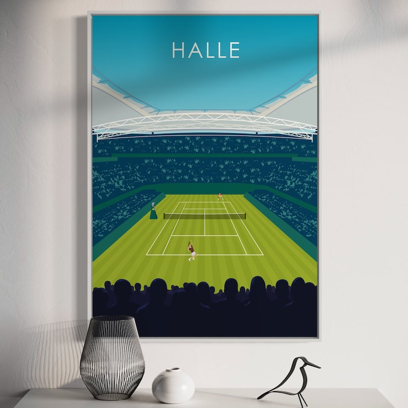 Halle ATP 500 Tennis Poster | Halle ATP 500 Tennis Print