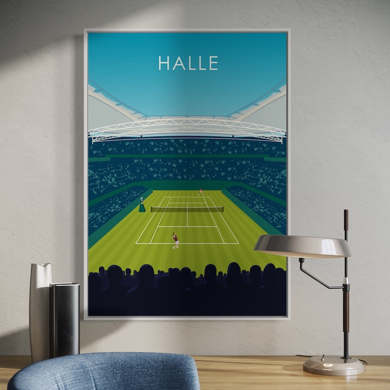 Halle ATP 500 Tennis Poster | Halle ATP 500 Tennis Print