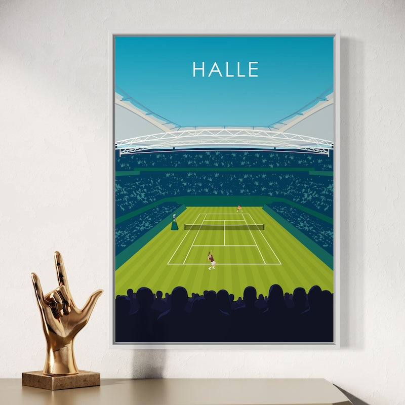 Halle ATP 500 Tennis Poster | Halle ATP 500 Tennis Print