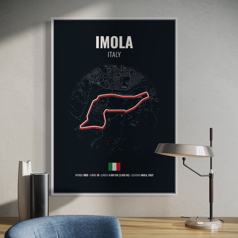 Imola F1 Grand Prix Poster | Imola F1 Grand Prix Print | Imola F1 Grand Prix Wall Art