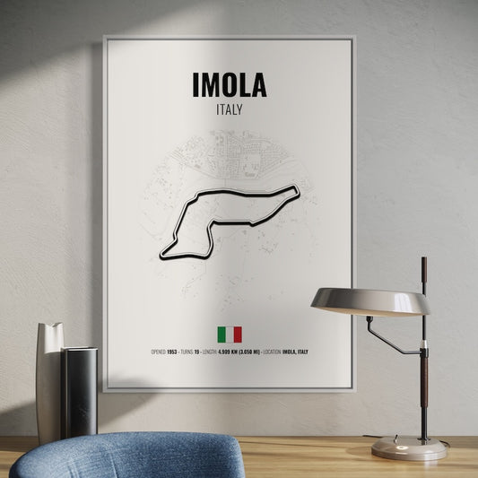 Imola F1 Grand Prix Poster | Imola F1 Grand Prix Print | Imola F1 Grand Prix Wall Art