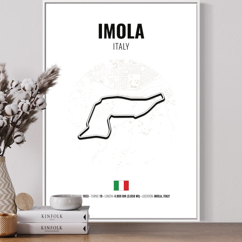 Imola F1 Grand Prix Poster | Imola F1 Grand Prix Print | Imola F1 Grand Prix Wall Art