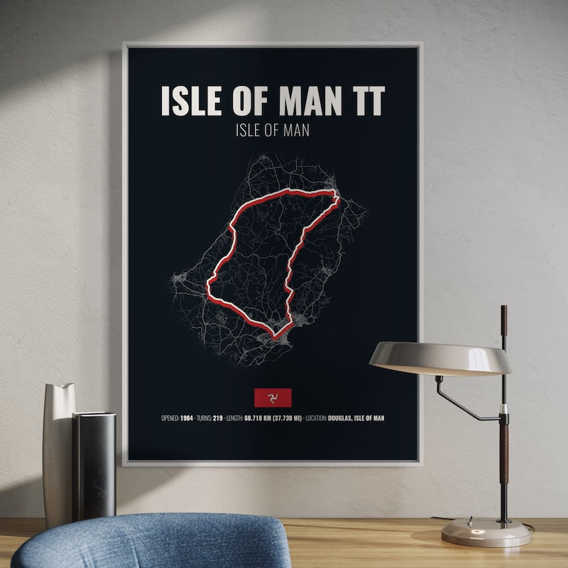 Isle of Man TT Poster | Isle of Man TT Print | Isle of Man TT Wall Art