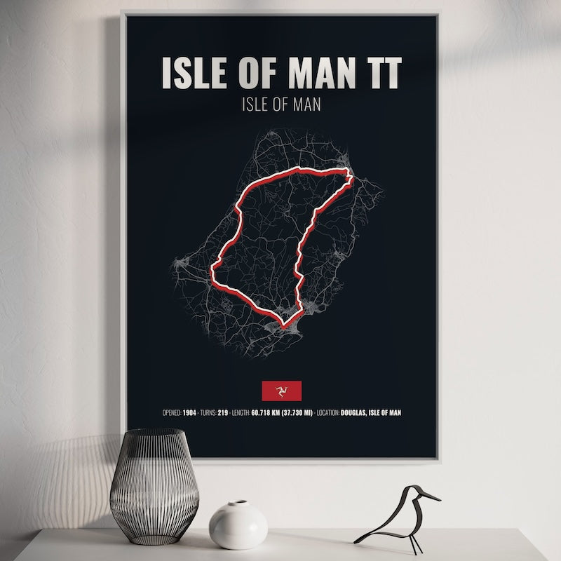 Isle of Man TT Poster | Isle of Man TT Print | Isle of Man TT Wall Art