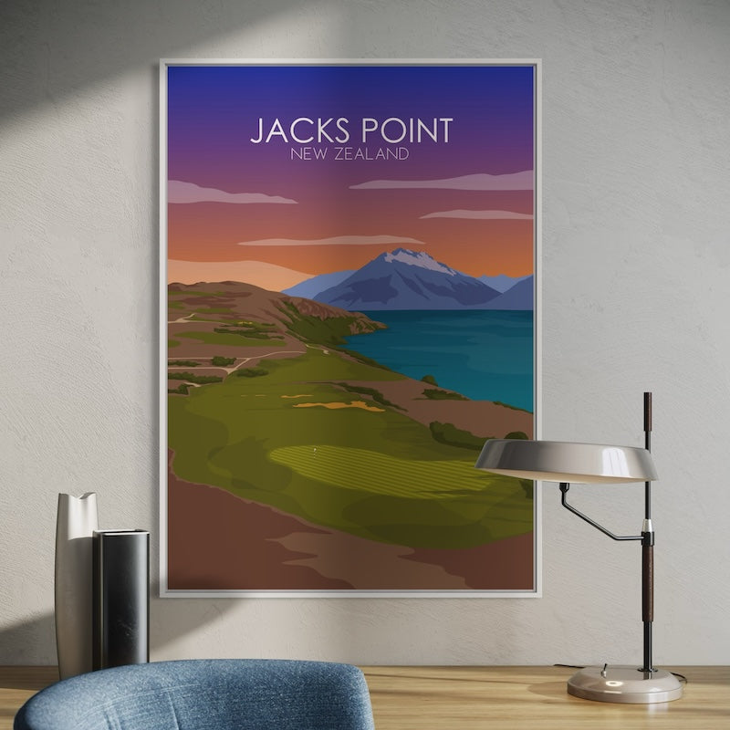 Jacks Point Sunset Golf Course Print