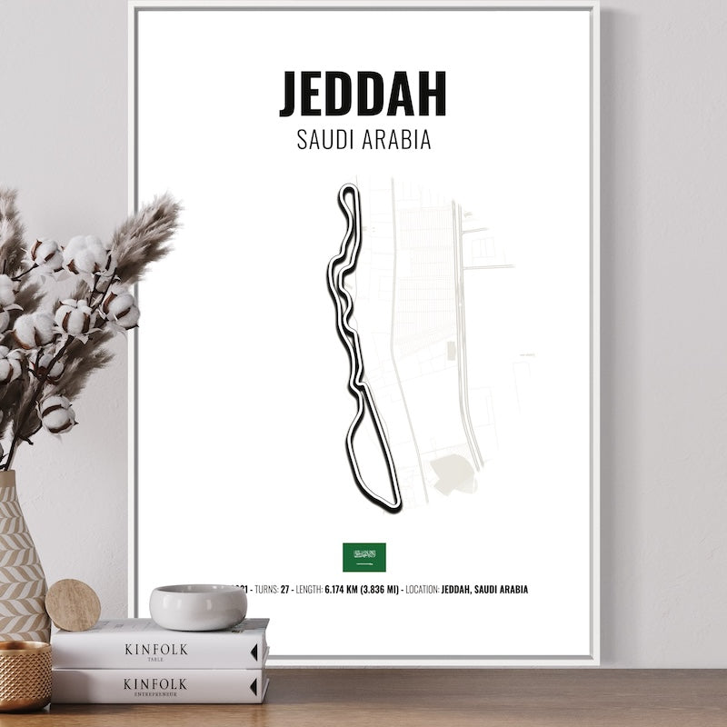 Jeddah F1 Grand Prix Poster | Jeddah F1 Grand Prix Print | Jeddah F1 Grand Prix Wall Art