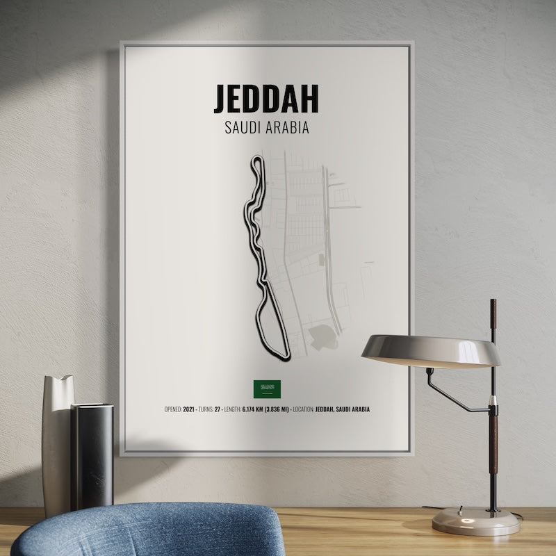 Jeddah F1 Grand Prix Poster | Jeddah F1 Grand Prix Print | Jeddah F1 Grand Prix Wall Art
