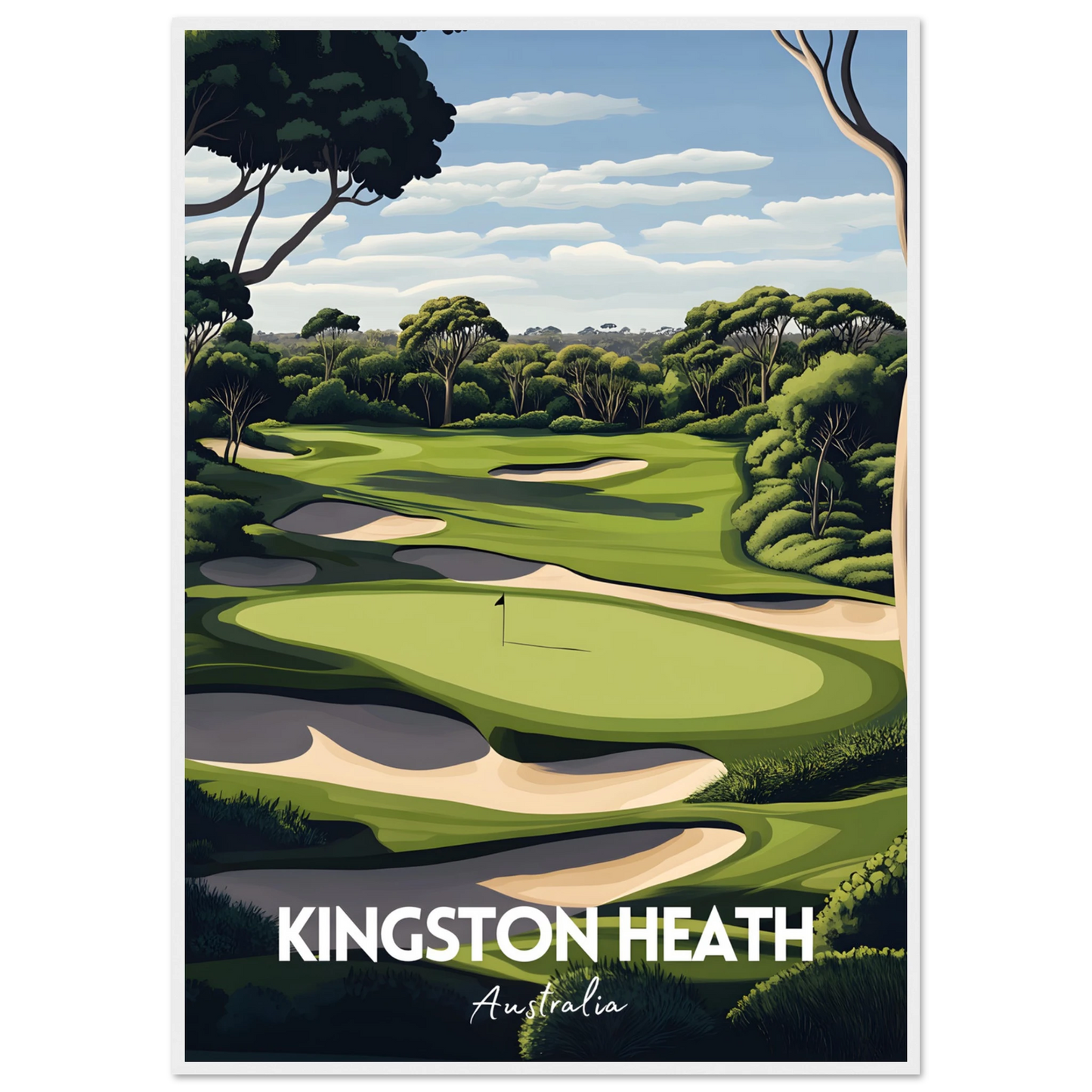 Kingston Heath Poster