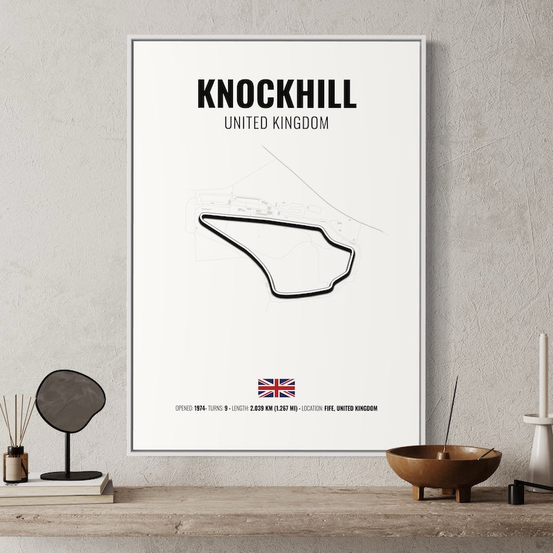 Knockhill Poster | Knockhill Print | Knockhill Wall Art