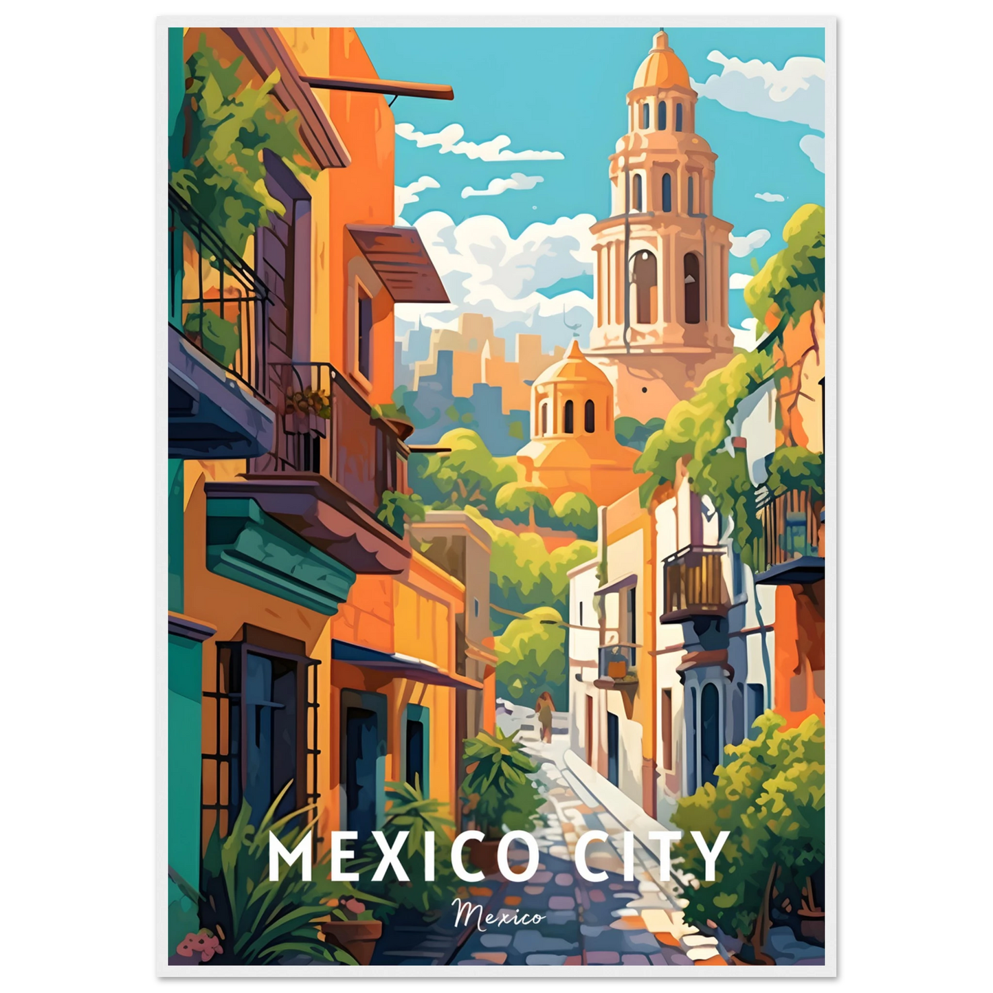 Mexico City Poster