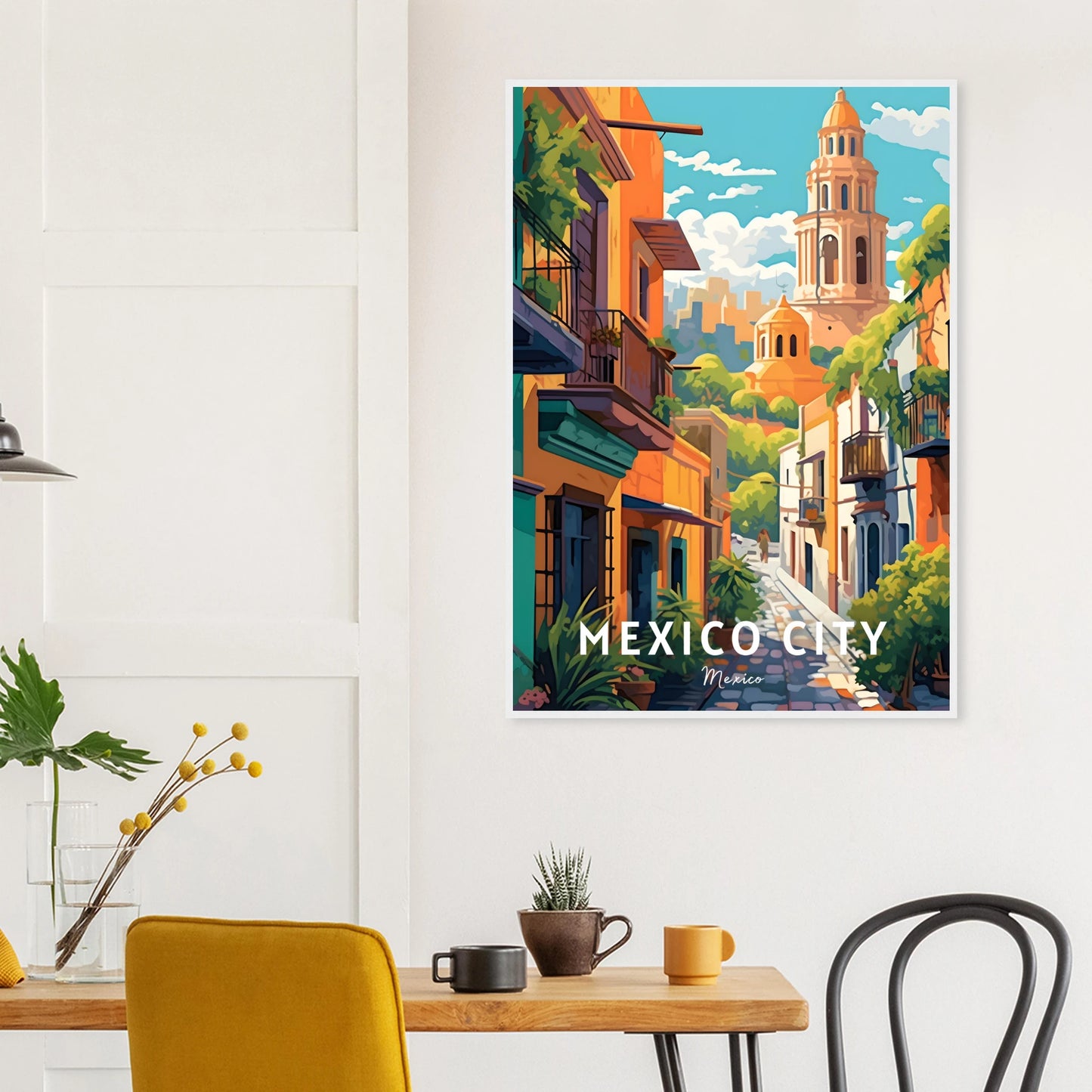 Mexico City Travel Poster New