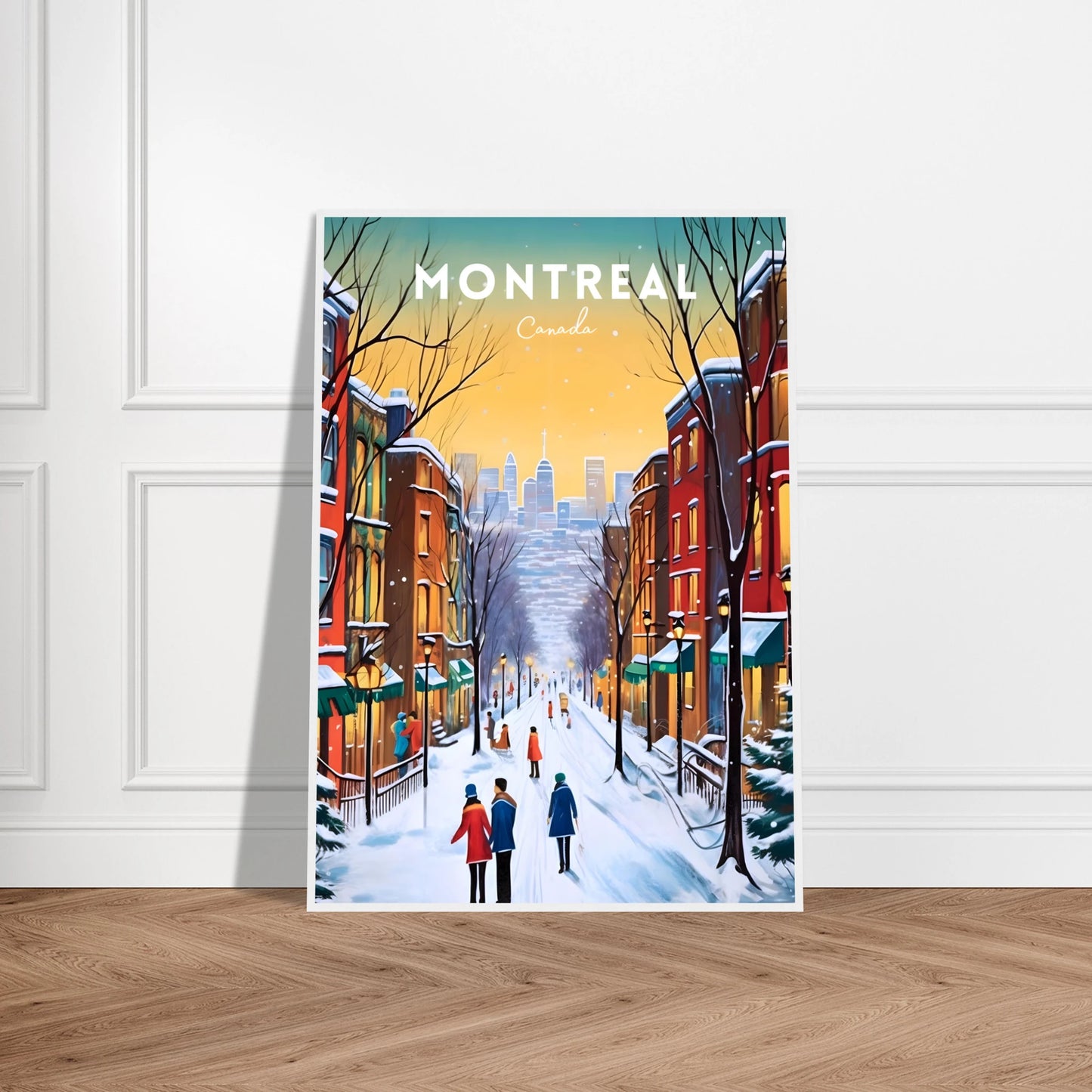 Montreal Winter Poster