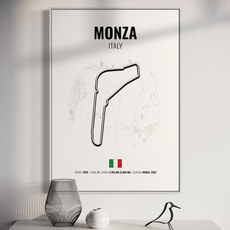Monza Formula 1 Poster | Monza Formula 1 Print | Monza Formula 1 Wall Art