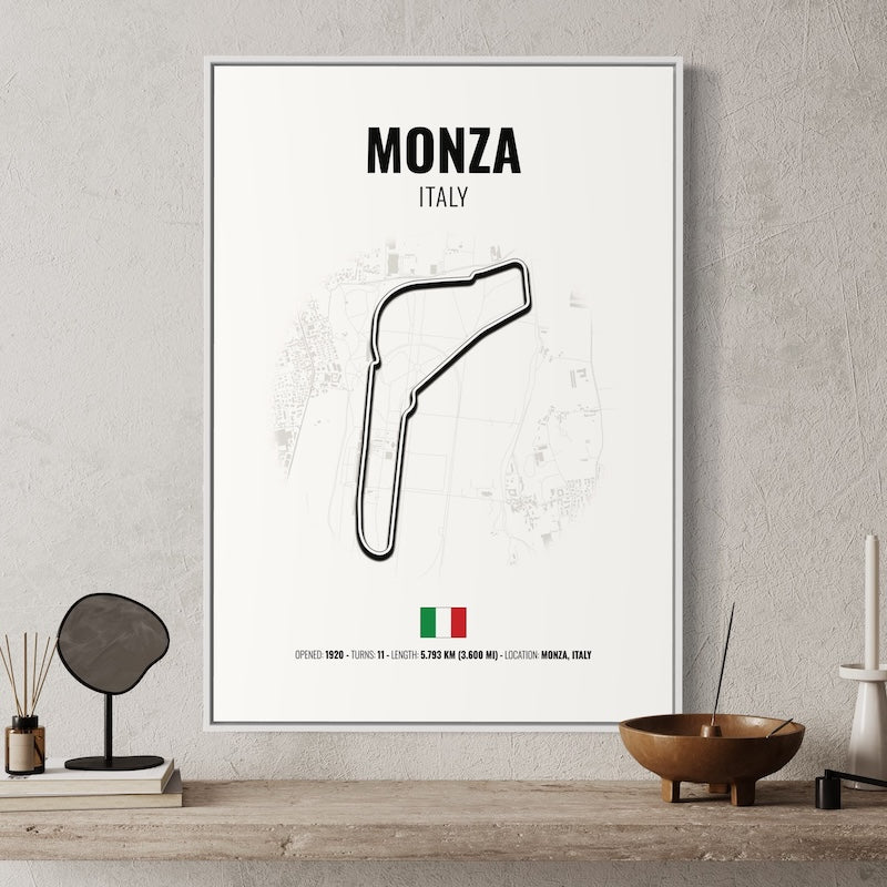 Monza Formula 1 Poster | Monza Formula 1 Print | Monza Formula 1 Wall Art