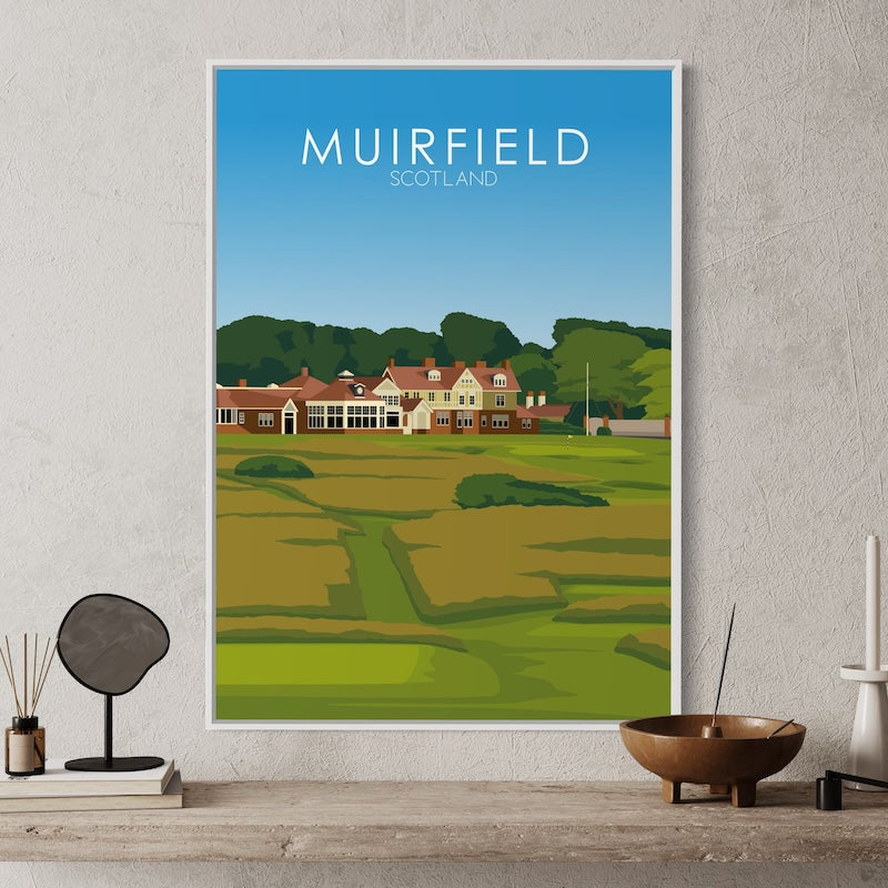 Muirfield Golf Course Print