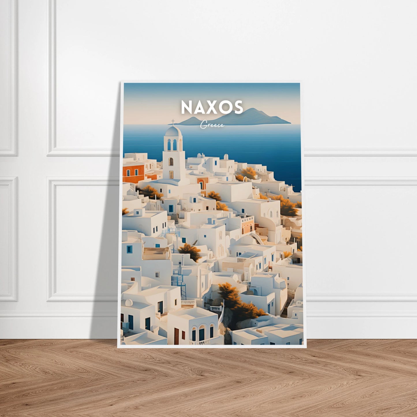 Naxos Travel Poster