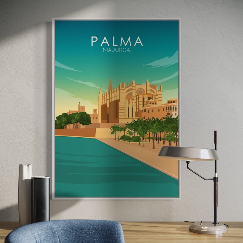 Palma, Majorca Poster | Palma, Majorca Print | Palma, Majorca Wall Art