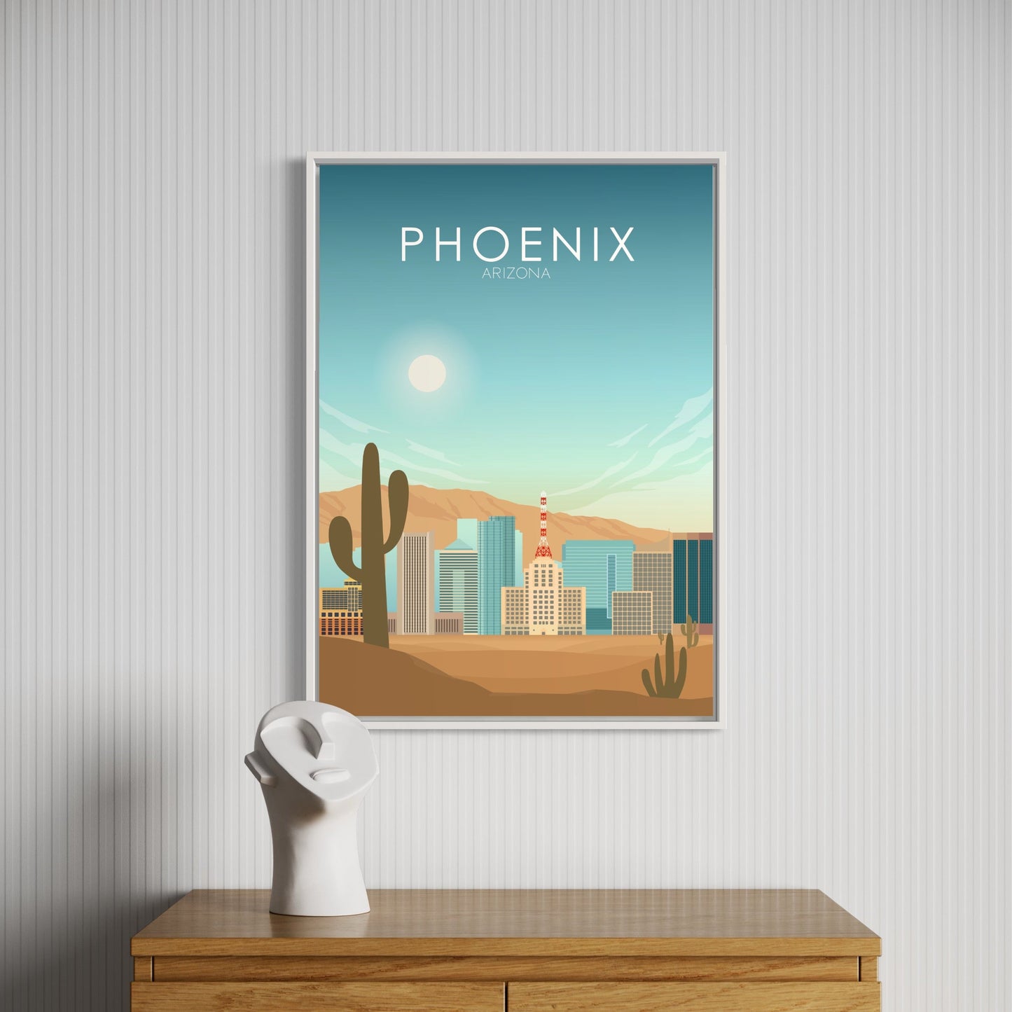 Phoenix Poster | Phoenix Wall Art | Phoenix Daytime Print