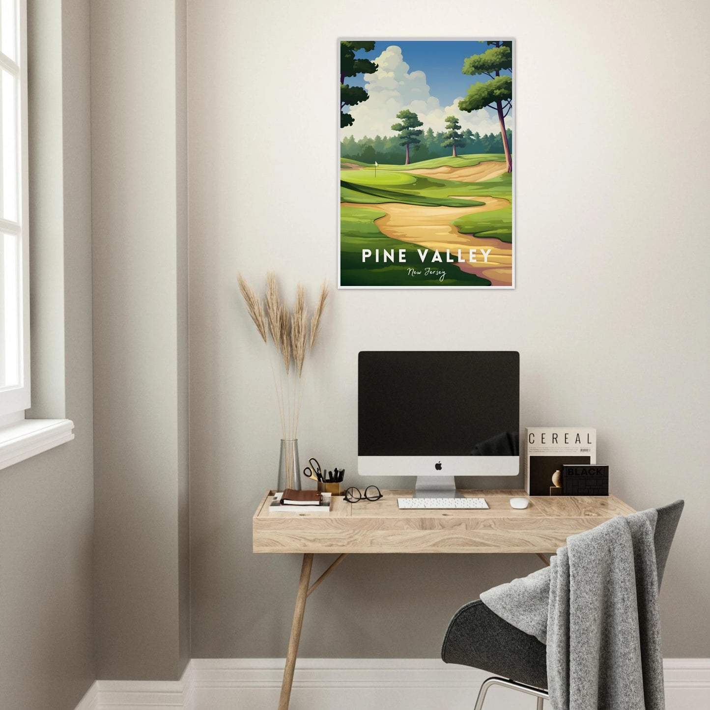 Pine Valley Golf Course Poster