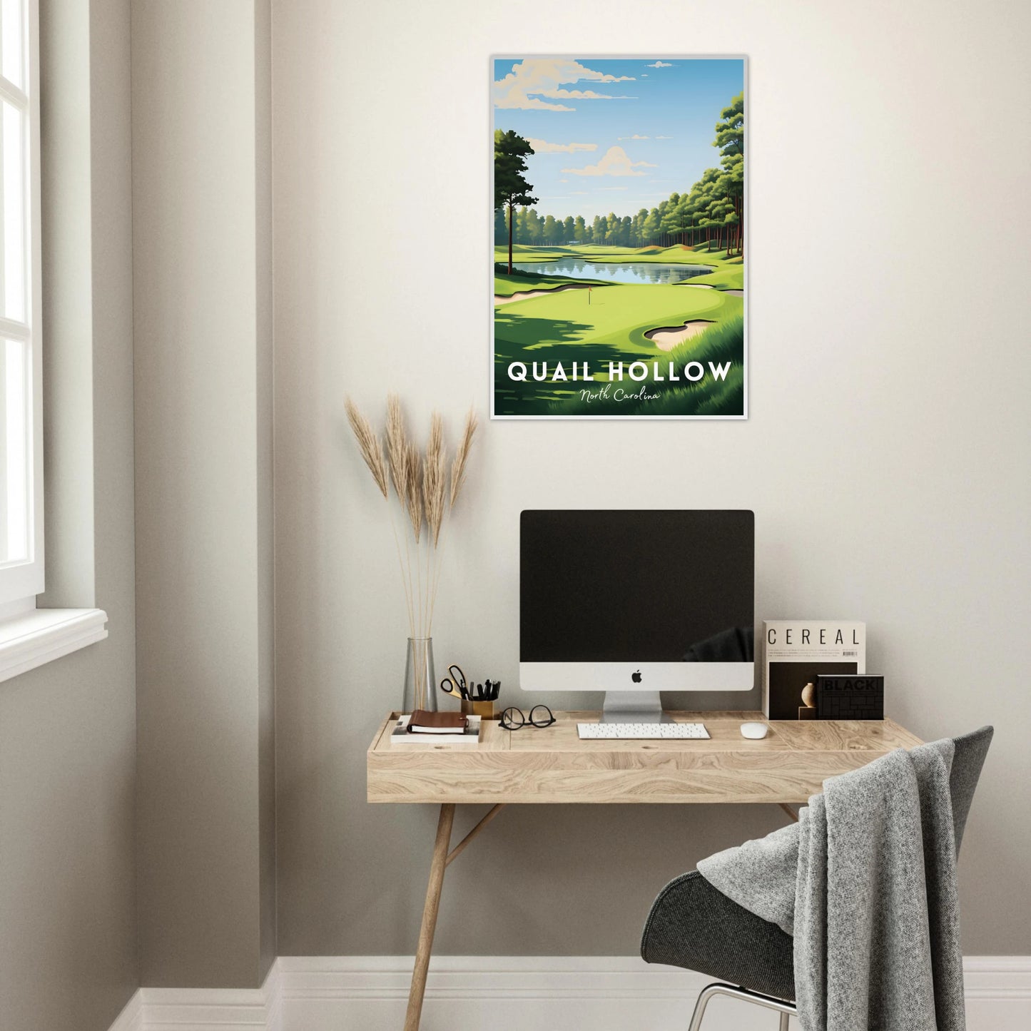 Quail Hollow Golf Course Poster
