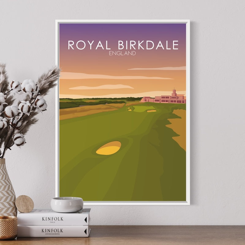 Royal Birkdale Golf Course Sunset Print