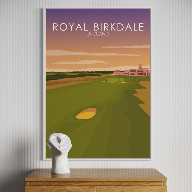 Royal Birkdale Golf Course Sunset Print