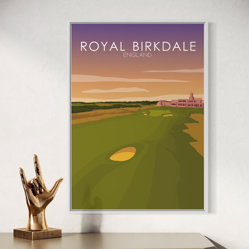 Royal Birkdale Golf Course Sunset Print