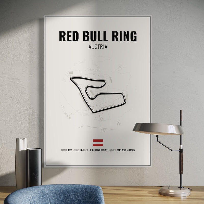 Red Bull Ring F1 Grand Prix Poster | Red Bull Ring F1 Grand Prix Print | Red Bull Ring F1 Grand Prix Wall Art