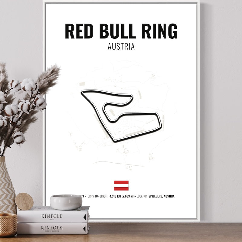 Red Bull Ring F1 Grand Prix Poster | Red Bull Ring F1 Grand Prix Print | Red Bull Ring F1 Grand Prix Wall Art
