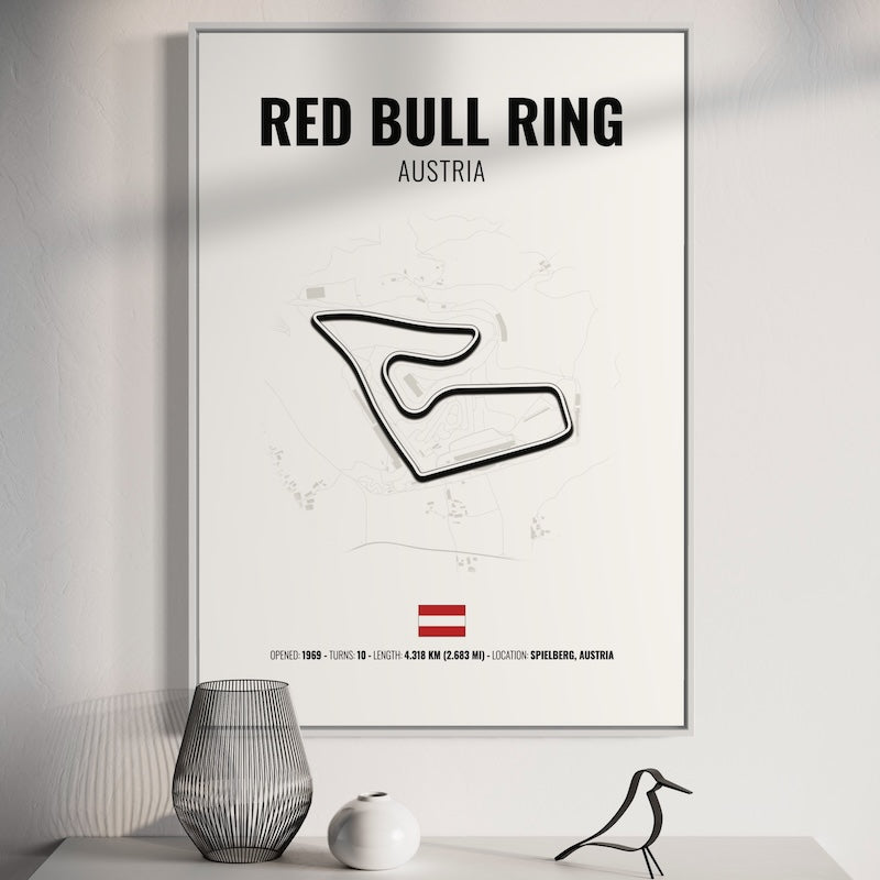 Red Bull Ring F1 Grand Prix Poster | Red Bull Ring F1 Grand Prix Print | Red Bull Ring F1 Grand Prix Wall Art