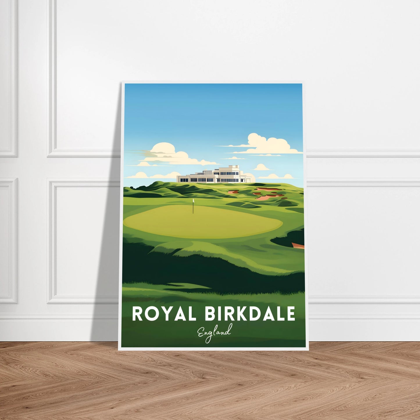 Royal Birkdale Golf Poster