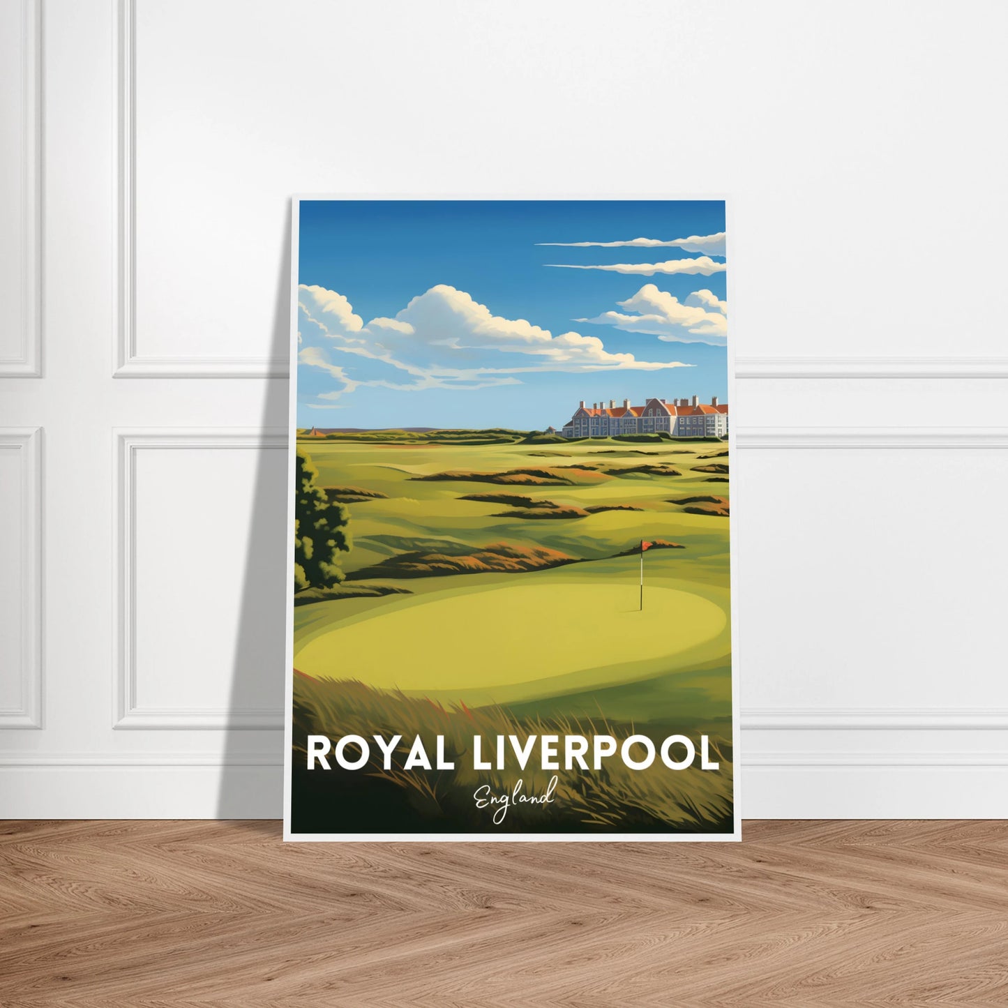 Royal Liverpool Golf Poster