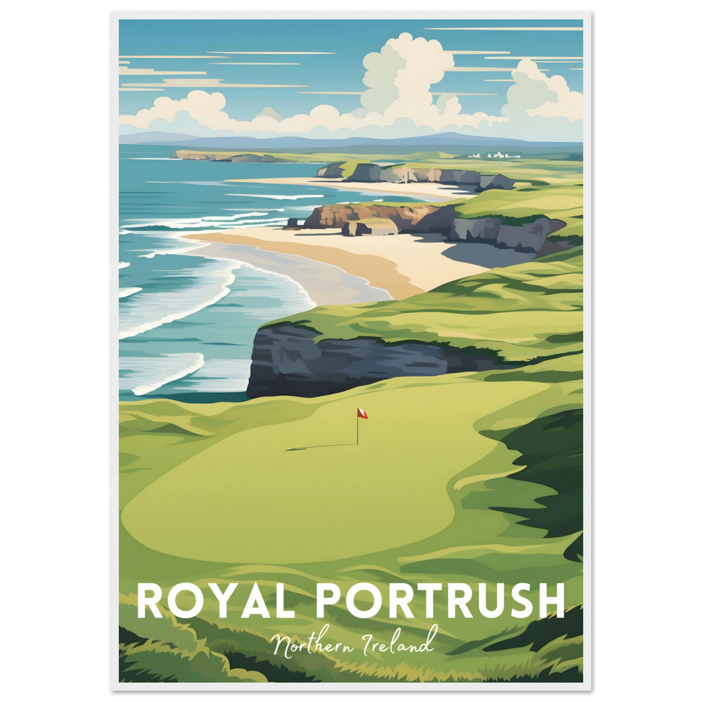 Royal Portrush Poster