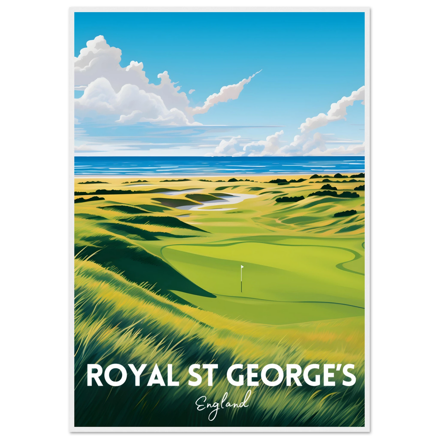 Royal St Georges Poster